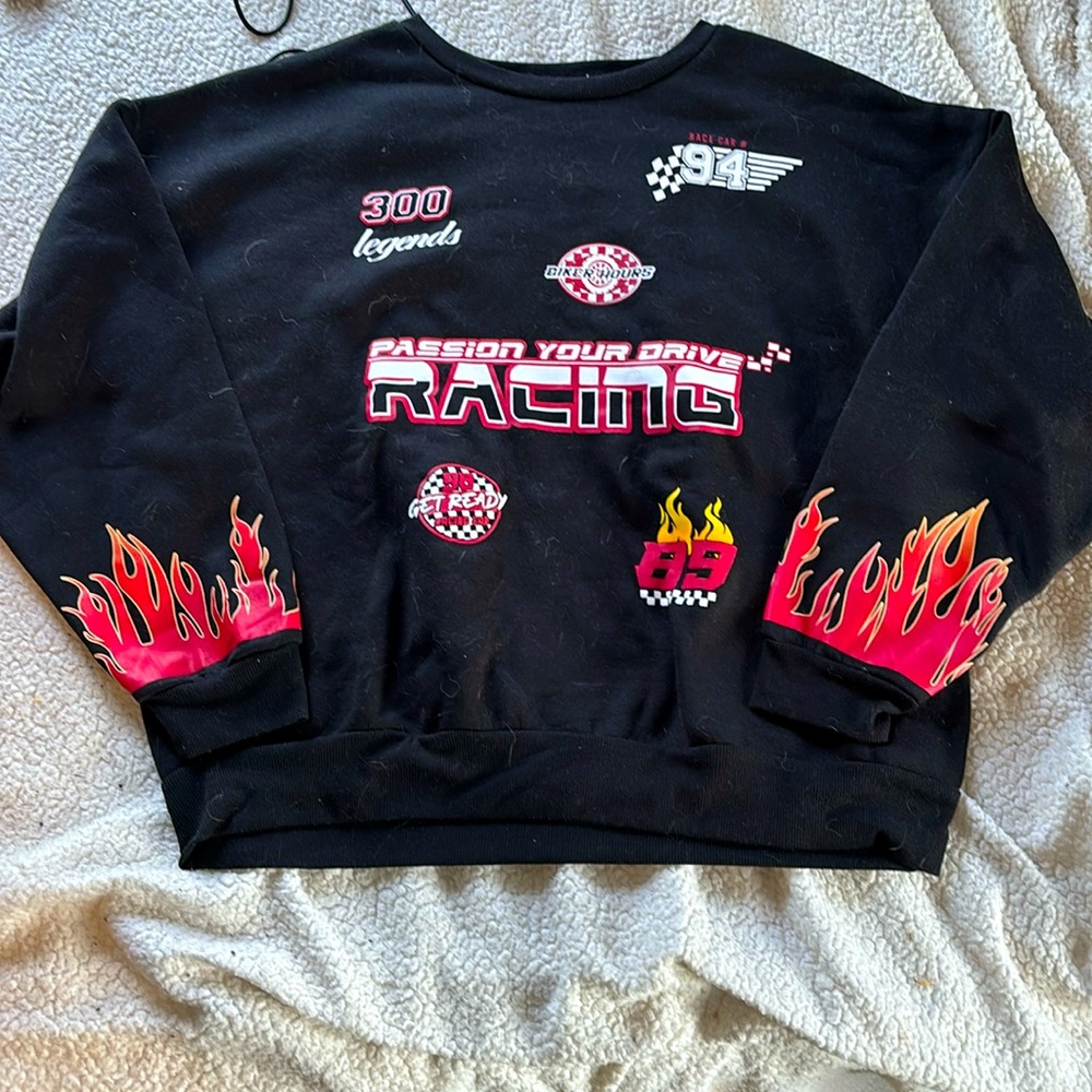 Large Unisex Soft Rango Kiss Crewneck.